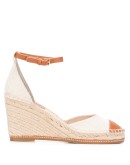 colour block wedge espadrilles