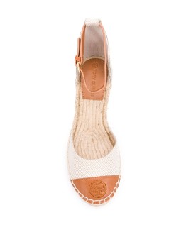 colour block wedge espadrilles