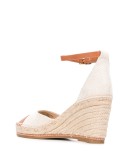 colour block wedge espadrilles