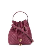 quilted bucket bag