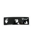 graphic-print hair-clip