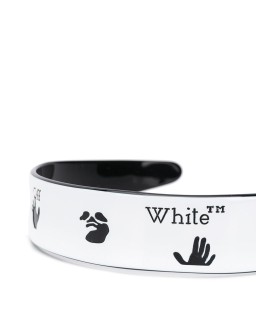 logo-print headband