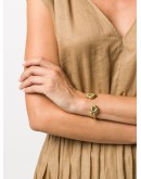 Pansy cuff bracelet