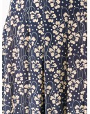 floral-print midi skirt 