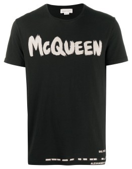 logo print T-shirt