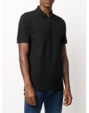 skull patch polo shirt