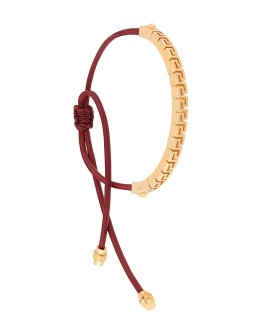 medusa greek key pattern bracelet
