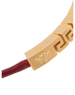 medusa greek key pattern bracelet