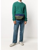 colour-block belt bag