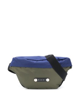 colour-block belt bag