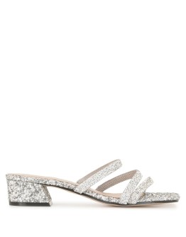 glittered mules
