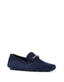 logo horsebit driving shoes