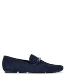 logo horsebit driving shoes
