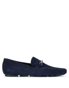 logo horsebit driving shoes