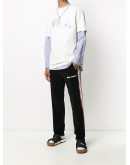 teddy-print T-shirt