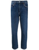 Riley mid-rise cropped jeans 