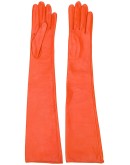 elbow-length gloves