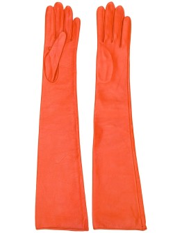 elbow-length gloves