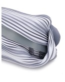 pleated belt bag