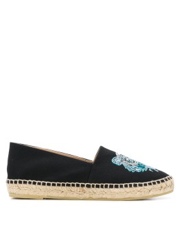 embroidered tiger espadrilles