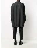button-up midi raincoat