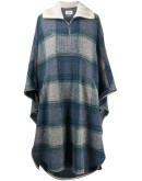 Gabin check cape