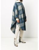 Gabin check cape