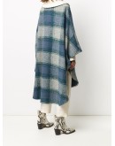 Gabin check cape