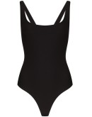 scoop neck sleeveless bodysuit