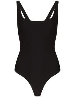 scoop neck sleeveless bodysuit
