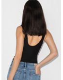 scoop neck sleeveless bodysuit