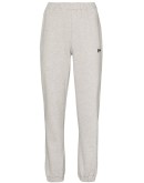 floral-logo embroidered track pants