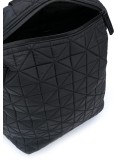 quilted effect backpack
