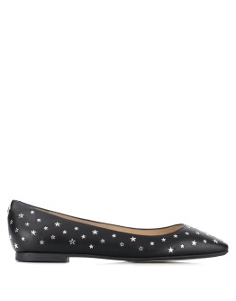 star-stud ballerina shoes
