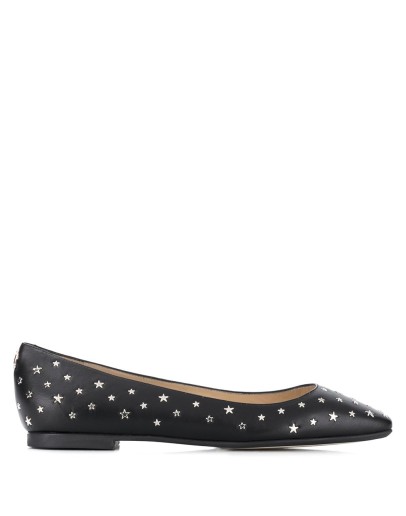 star-stud ballerina shoes