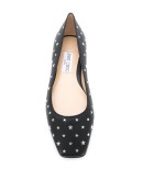 star-stud ballerina shoes