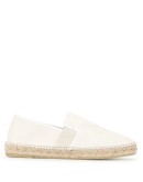 Tiger logo-embossed espadrilles