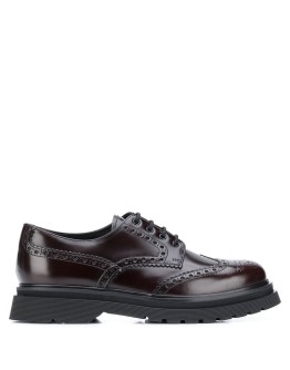 ridged sole brogues