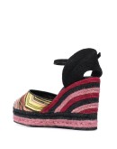 zigzag wedge espadrilles