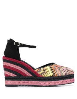 zigzag wedge espadrilles