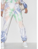 tie-dye print track pants