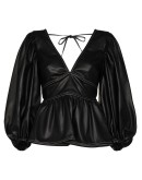 Luna peplum top