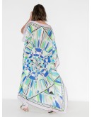 printed kaftan dress