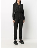 zip-through boiler suit