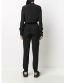 zip-through boiler suit