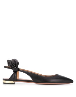 Bow Tie flat ballerina shoes