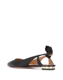 Bow Tie flat ballerina shoes