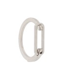 carabiner logo-engraved bracelet