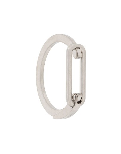 carabiner logo-engraved bracelet
