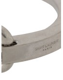 carabiner logo-engraved bracelet